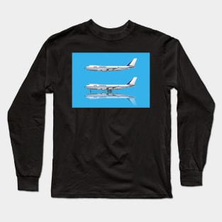 Air France 747-100 Long Sleeve T-Shirt
